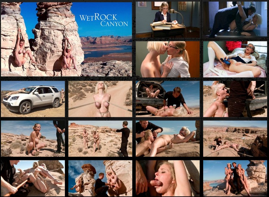 FEATURE SHOOT : WET ROCK CANYON / Danny Wylde , Cherry Torn and Penny Pax / 26274