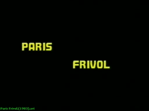 Paris frivol  / Bien au fond du petit trou / Париж вести праздный образ жизни