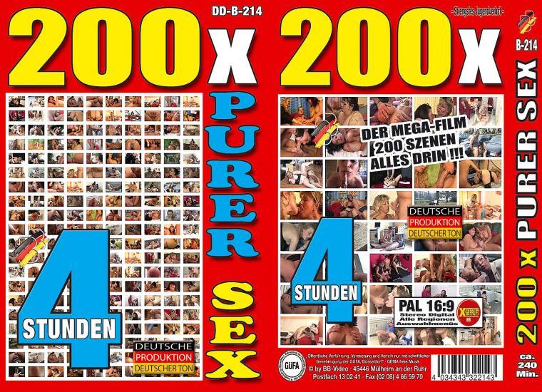 200x Purer Sex / 200 Сцен - Чисто Секс
